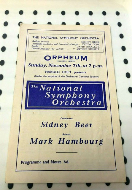 History of the National Symphony Orchestra