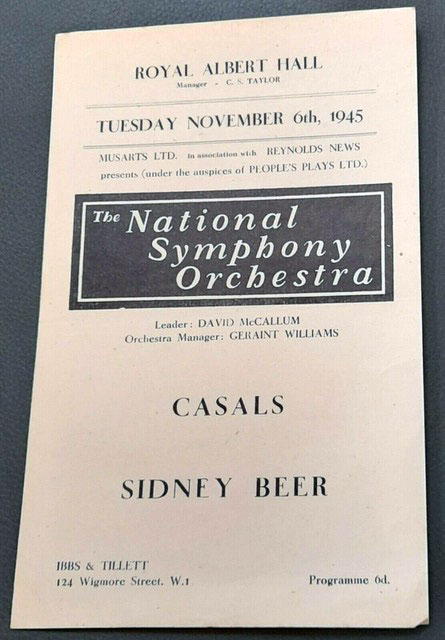 History of the National Symphony Orchestra